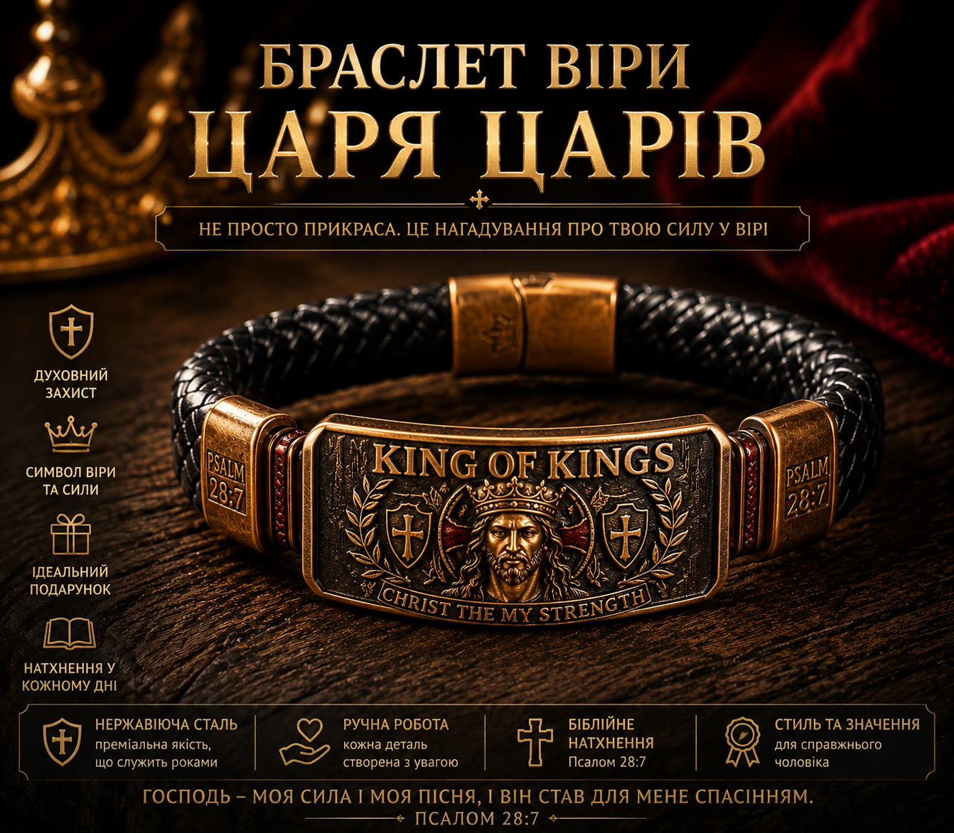 Браслет Віри Царя Царів